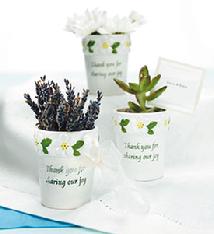 8010-Mini Flower Pot Favours $3.00