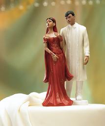 Traditional Indian Couple Cake Top $24.98 each