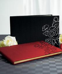 Silhouettes in Bloom Guest Books