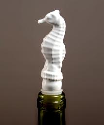 9133 Seahorse Wine Stopper