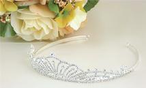 CR150-25 Princess Style Crystal Tiara 