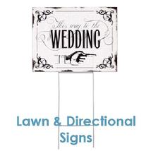 Lawn & Directional Signs