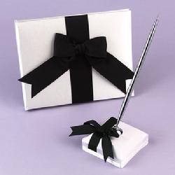 Formal Affair Guest Book - White