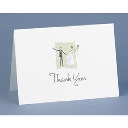 45536 Contemporary Couple Thank You Cards