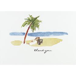 54124 Paradise Thank You Cards