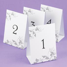 51642 Tent Style Table Numbers