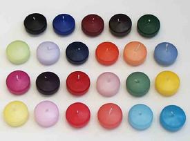 Coloured Floating Candles