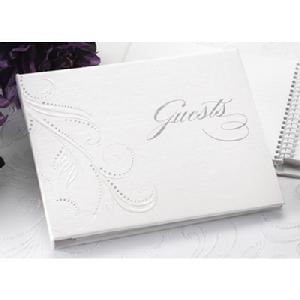 11116 Swirl Dots Guest Book