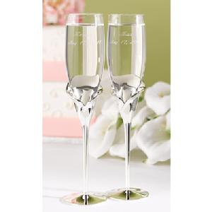 11191 Calla Lily Toasting Flutes