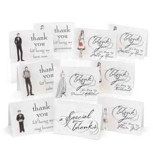 Bridal Party Thank You Card Set