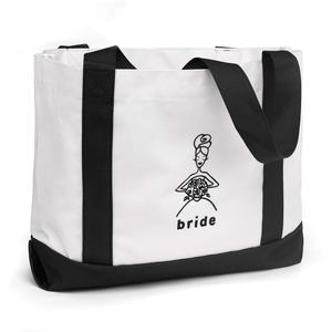 White Bride Tote Bag