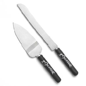 Love Chalk Cake Knife Set