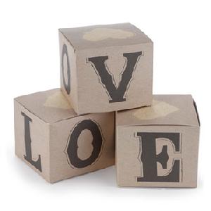 Rustic Love Cupcake Box