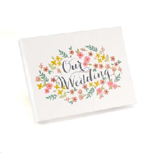 Retro Floral Guest Book