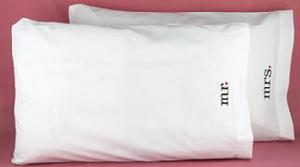 38915 Mr and Mrs Pillowcases