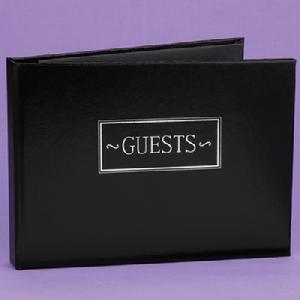 38923 Black All Occasion Guest Book