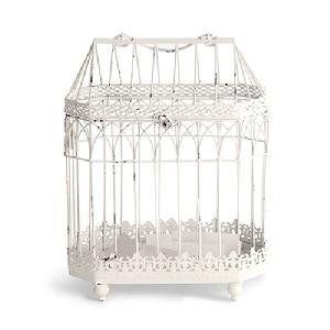 Conservatory Style Birdcage in Ivory