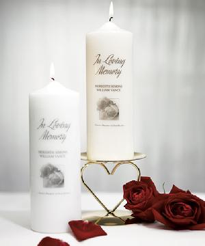 6177  Memorial Pillar Candle