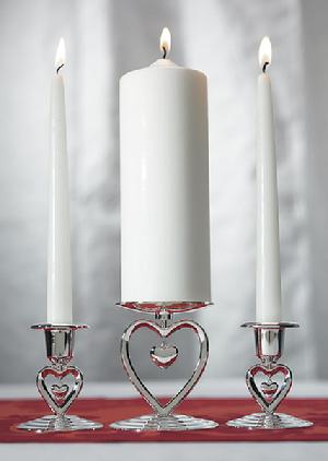 7007 Heart to Heart Unity Candle Stand