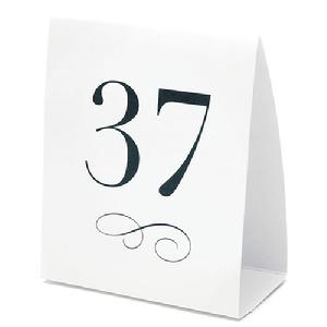 Tent Style Table Numbers