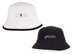 8032 Bride and Groom Beach Hats $9.98