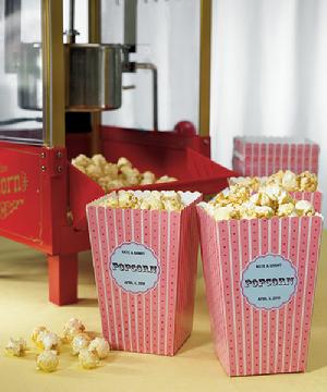 Popcorn Favour Boxes