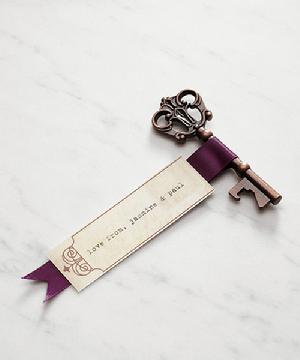 9101 Antique Key Bottle Opener Favour