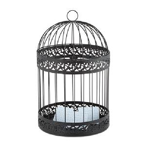 Classic Round Birdcage in Black