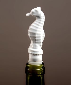 9133 Seahorse Wine Stopper