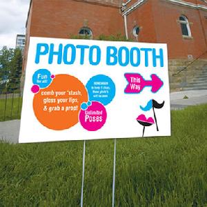 Retro Pop Photo Booth Sign